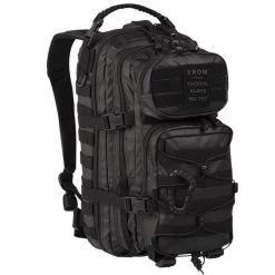 MIL-TEC SMALL MOLLE ASSAULT BACKPACK 20L | Tactical Black Rucksack
