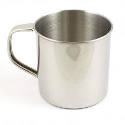 MIL-TEC STAINLESS STEEL CAMPING MUG 500ml | For Hot Or Cold Drinks Camping & Survival