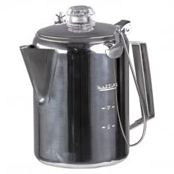 MIL-TEC STAINLESS STEEL COFFEE POT WITH PERCOLATOR 1.3L | Stovetop