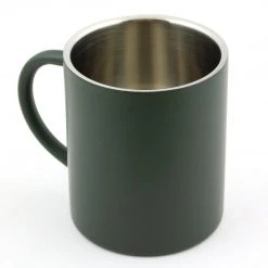 MIL-TEC STAINLESS STEEL INSULATED CAMPING MUG 300ml | Hot/Cold Drinks Camping & Survival