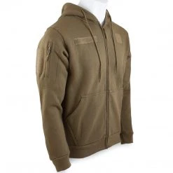 MIL-TEC TACTICAL FULL ZIP HOODIE | Men's, With Brushed Fleece Lining