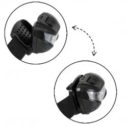 MIL-TEC TACTICAL HEAD TORCH | White/Red LEDs, Up To 200 Lumen