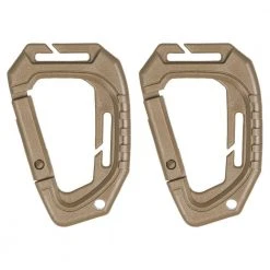 MIL-TEC TACTICAL MOLLE CARABINER | Plastic Accessory Links, Pack Of 2