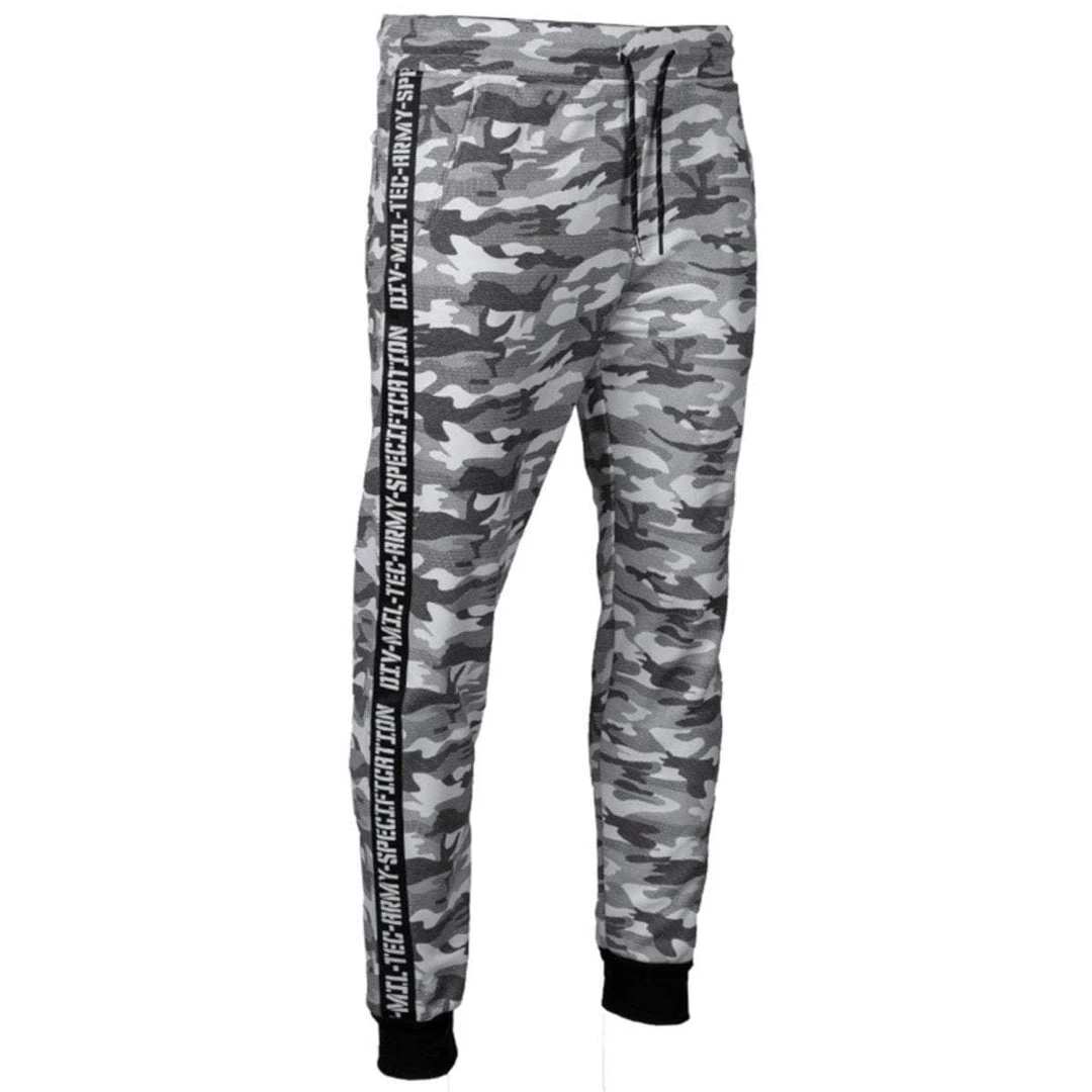 MIL-TEC TRACKY BOTTOMS | Men's Stretchy, Breathable Camo Track Pants Clothing MIL-TEC TRACKY BOTTOMS | Men's Stretchy, Breathable Camo Track Pants Clothing