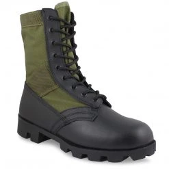 MIL-TEC US PANAMA JUNGLE BOOTS GREEN | Lightweight Army Boot Footwear
