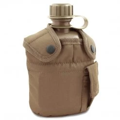 Camping & Survival MIL-TEC WATER BOTTLE, MUG & COVER SET | Military Canteen, Cup & Pouch