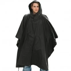 Jackets & Outer Layers MIL-TEC WATERPROOF PONCHO | Packable Rip-Stop Hooded Outer Layer
