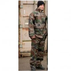 Discontinued Product MIL-TEC WATERPROOF SUIT | Men's Hooded Jacket & Trouser Set Rainwear
