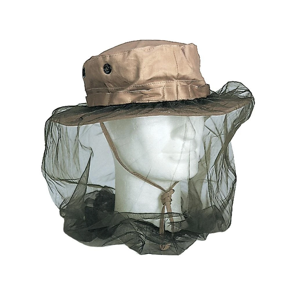 MIL-TEC MOSQUITO HEAD NET | For Boonies Or Hats, With Rubber Band 1 MIL-TEC MOSQUITO HEAD NET | For Boonies Or Hats, With Rubber Band