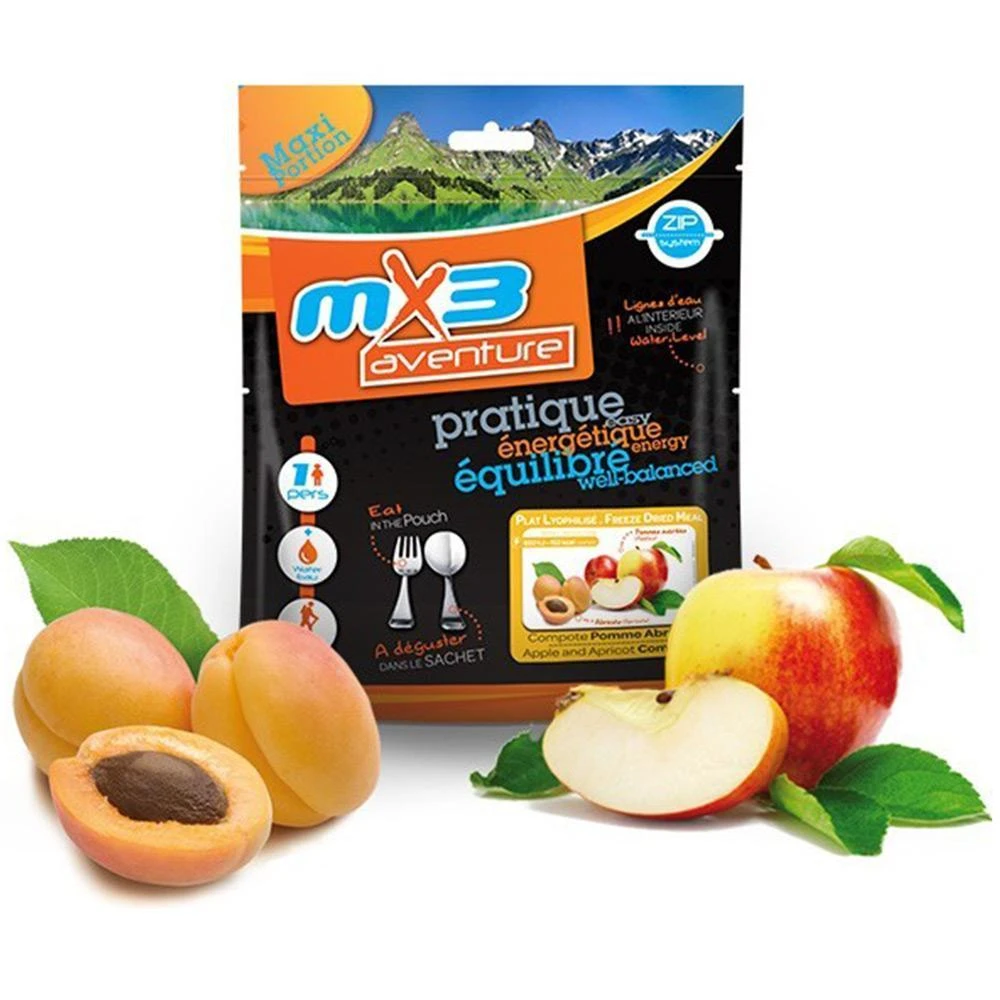 MX3 Adventure Freeze Dried Apple & Apricot Compote | 153 KCAL Camping & Survival 1 MX3 Adventure Freeze Dried Apple & Apricot Compote | 153 KCAL Camping & Survival