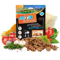 MX3 Adventure Freeze Dried Beef Goulash With Rice | 606 KCAL Camping & Survival