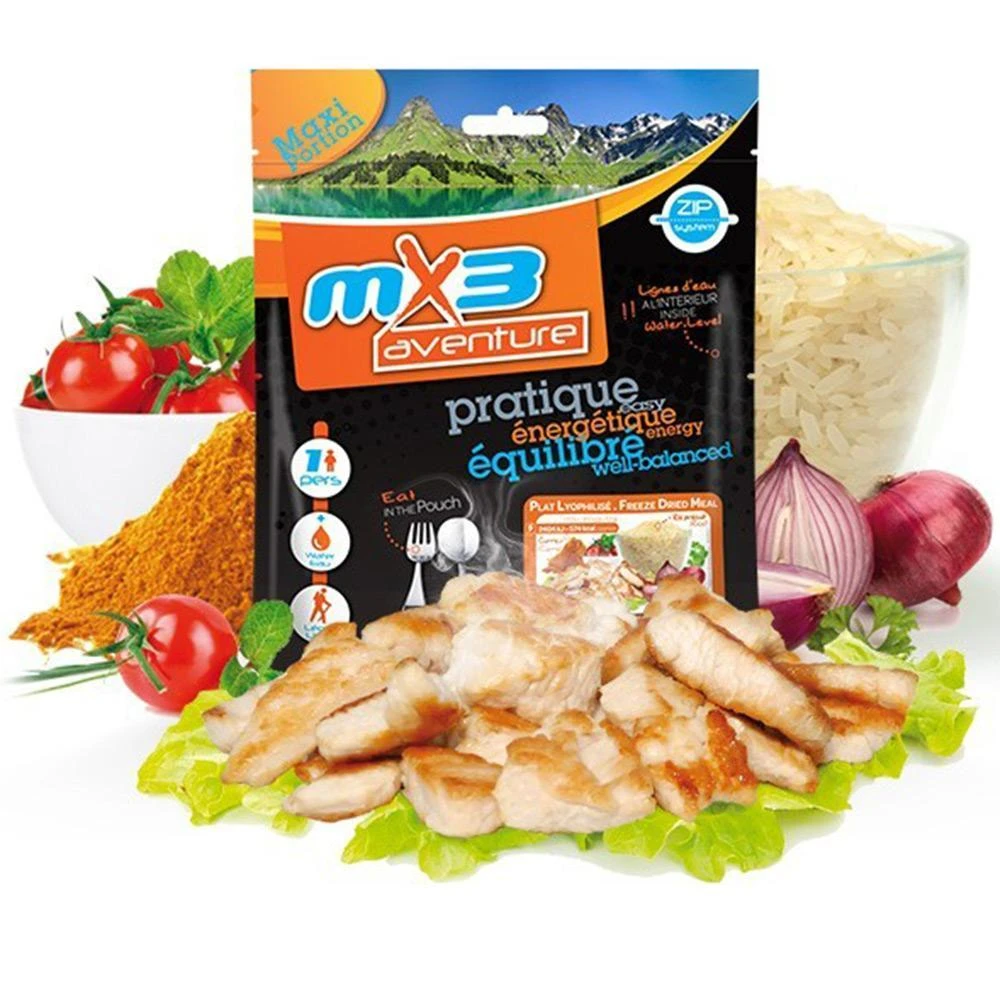 MX3 Adventure Freeze Dried Chicken Korma | 588 KCAL 1 MX3 Adventure Freeze Dried Chicken Korma | 588 KCAL