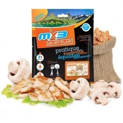 MX3 Adventure Freeze Dried Pasta With Chicken & Mushrooms | 504 KCAL Camping & Survival