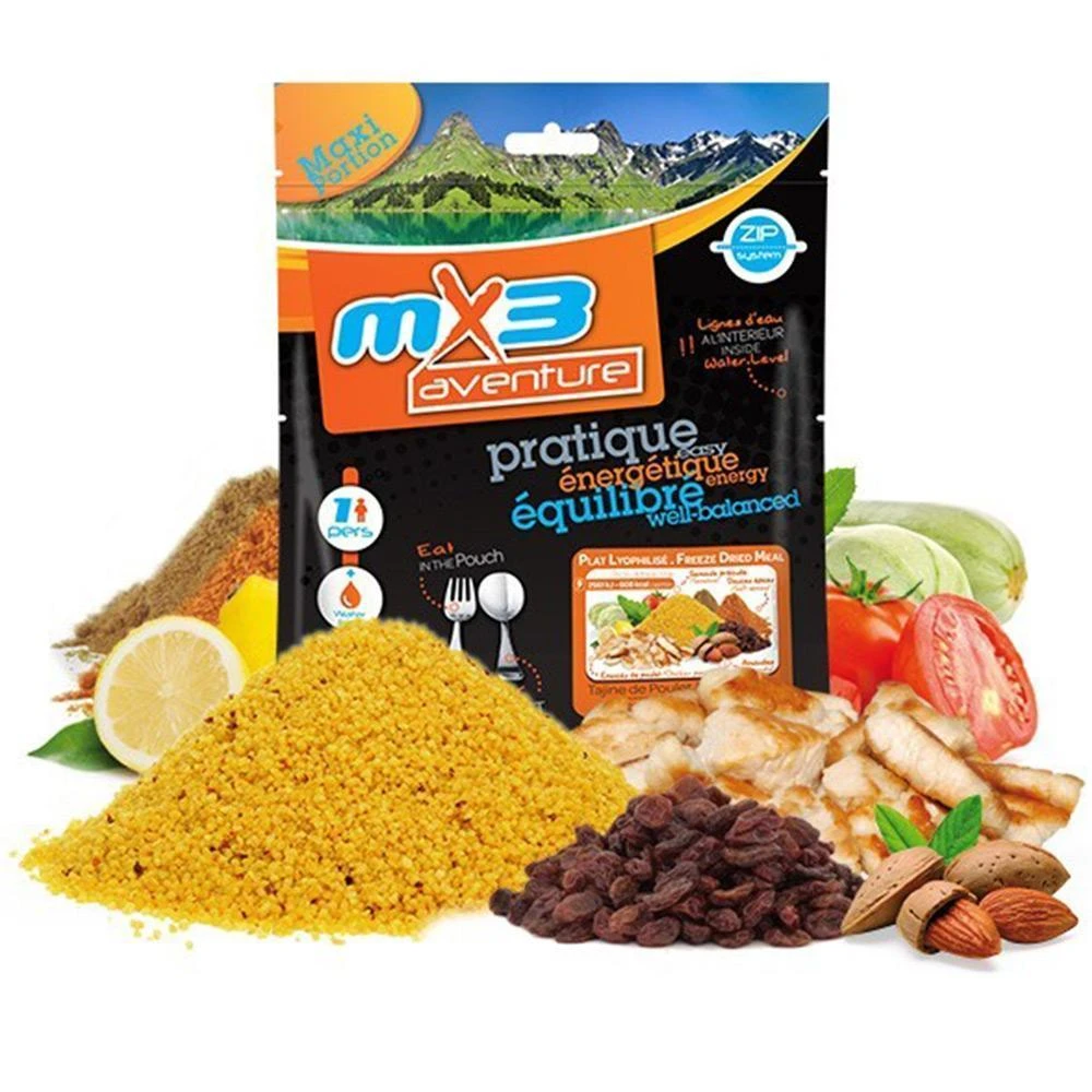 MX3 Adventure Freeze Dried Chicken Tajine | 597 KCAL 1 MX3 Adventure Freeze Dried Chicken Tajine | 597 KCAL