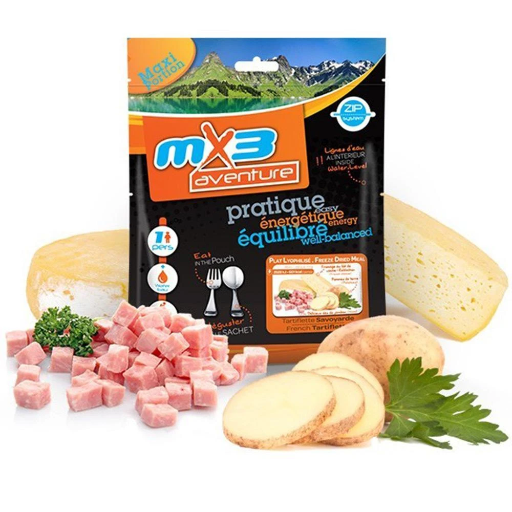MX3 Adventure Freeze Dried French Tartiflette | 617 KCAL Camping & Survival 1 MX3 Adventure Freeze Dried French Tartiflette | 617 KCAL Camping & Survival