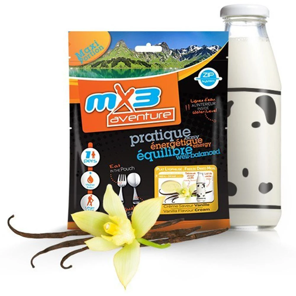 MX3 Adventure Freeze Dried Vanilla Cream Dessert | 314 KCAL Camping & Survival 1 MX3 Adventure Freeze Dried Vanilla Cream Dessert | 314 KCAL Camping & Survival