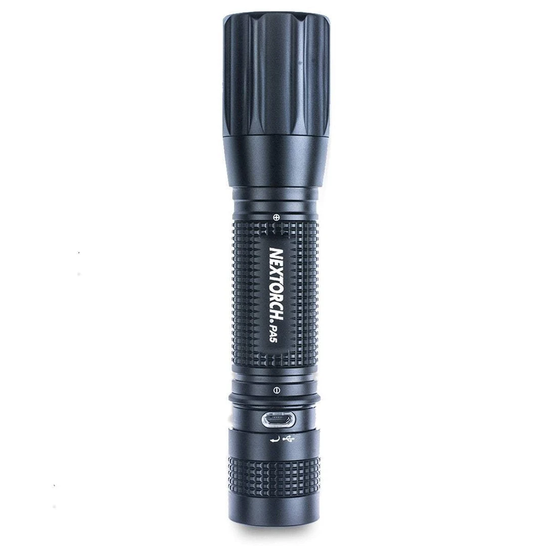 NEXTORCH PA5 | USB Rechargeable Focusing Tactical Flashlight 660 Lumen Equipment 2 NEXTORCH PA5 | USB Rechargeable Focusing Tactical Flashlight 660 Lumen Equipment