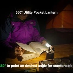 NEXTORCH UL360 | Rotating Pocket Lantern With Magnetic Base, 70 Lumen Equipment