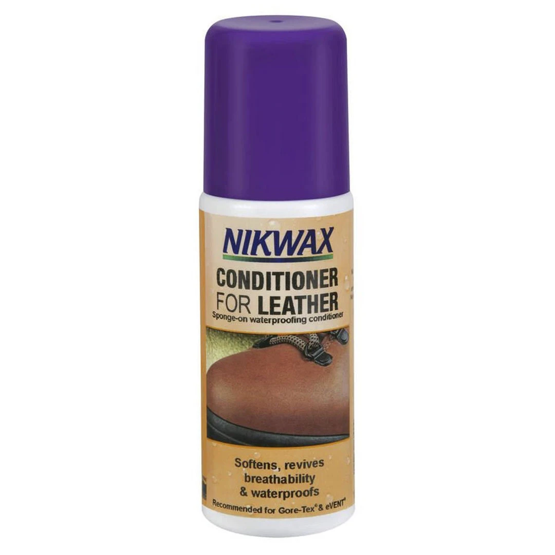 NIKWAX CONDITIONER FOR LEATHER | Softens & Waterproofs, 125ml 1 NIKWAX CONDITIONER FOR LEATHER | Softens & Waterproofs, 125ml