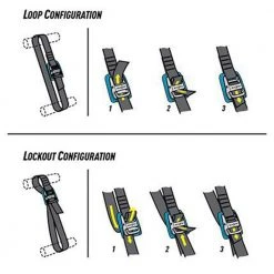 Camping Accessories NITE IZE CAMJAM TIE DOWN STRAP 6ft | Load Securing Strap With Buckle 11 Camping Accessories NITE IZE CAMJAM TIE DOWN STRAP 6ft | Load Securing Strap With Buckle