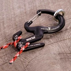 NITE IZE FIGURE 9 CARABINER LARGE | Secures Rope Without Knots 3mm-9mm Camping Accessories
