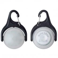 NITE IZE MOONLIT MICRO LANTERN | Carabiner Clip, White, 4cm X 5.8cm