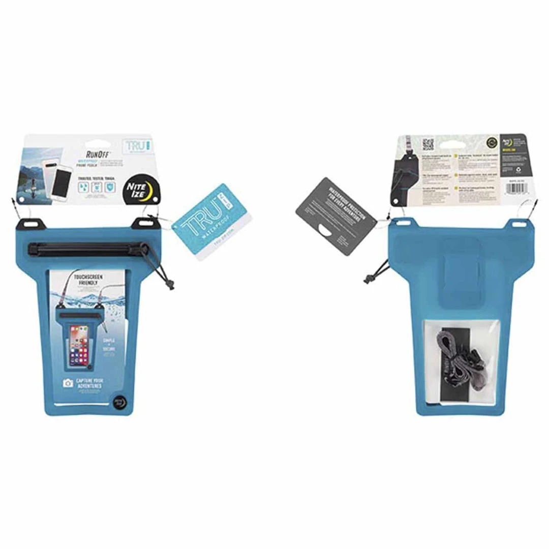 Pouches & Holders NITE IZE RUNOFF WATERPROOF PHONE POUCH | Touchscreen, W/ Neck Lanyard 6 Pouches & Holders NITE IZE RUNOFF WATERPROOF PHONE POUCH | Touchscreen, W/ Neck Lanyard