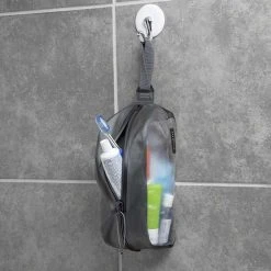 NITE IZE RUNOFF WATERPROOF TOILETRY BAG | Hanging Wash Bag 24cm X 12cm Camping & Survival 2 NITE IZE RUNOFF WATERPROOF TOILETRY BAG | Hanging Wash Bag 24cm X 12cm Camping & Survival