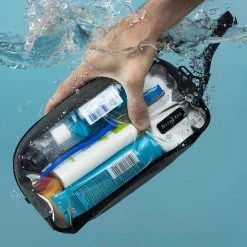 NITE IZE RUNOFF WATERPROOF TOILETRY BAG | Hanging Wash Bag 24cm X 12cm Camping & Survival 5 NITE IZE RUNOFF WATERPROOF TOILETRY BAG | Hanging Wash Bag 24cm X 12cm Camping & Survival