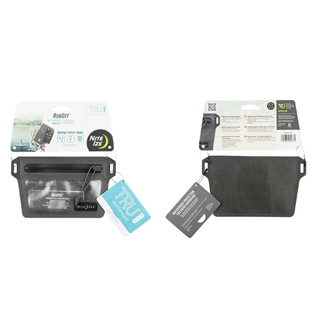 NITE IZE RUNOFF WATERPROOF WALLET | With Clear Side Window, 12 X 9.4cm 11 NITE IZE RUNOFF WATERPROOF WALLET | With Clear Side Window, 12 X 9.4cm
