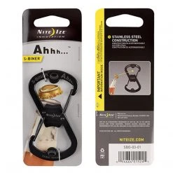 NITE IZE S-BINER AHHH | Steel Carabiner Key Ring With Bottle Opener 5 NITE IZE S-BINER AHHH | Steel Carabiner Key Ring With Bottle Opener