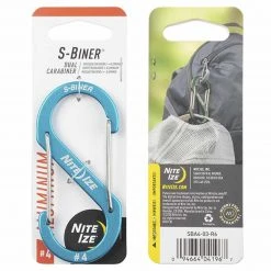 Other Bag Accessories NITE IZE S-BINER ALUMINIUM DUAL CARABINER #4 | Double Gate 4.1cm X 9cm