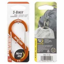 Other Bag Accessories NITE IZE S-BINER ALUMINIUM DUAL CARABINER #4 | Double Gate 4.1cm X 9cm