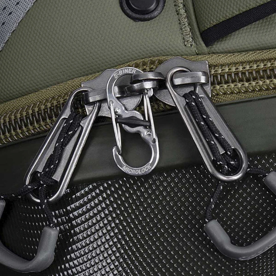 NITE IZE S-BINER MICROLOCK STAINLESS STEEL | Pack Of Two 3.5cm X 1.5cm 7 NITE IZE S-BINER MICROLOCK STAINLESS STEEL | Pack Of Two 3.5cm X 1.5cm