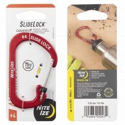 Other Bag Accessories NITE IZE S-BINER SLIDELOCK ALUMINIUM #4 | Locking Gate, 5.2cm X 8.1cm 5 Other Bag Accessories NITE IZE S-BINER SLIDELOCK ALUMINIUM #4 | Locking Gate, 5.2cm X 8.1cm