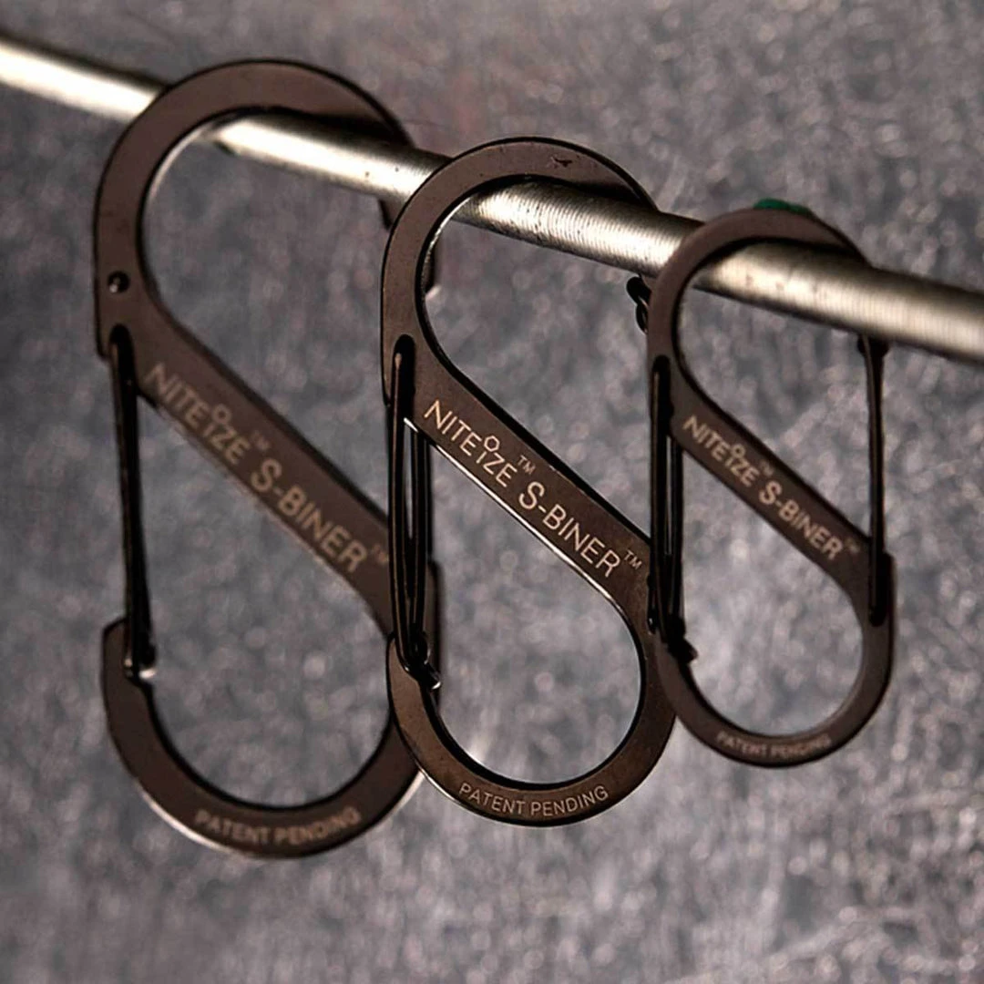 Other Bag Accessories NITE IZE S-BINER STAINLESS STEEL DUAL CARABINER #3 | 6.6cm X 2.7cm 3 Other Bag Accessories NITE IZE S-BINER STAINLESS STEEL DUAL CARABINER #3 | 6.6cm X 2.7cm