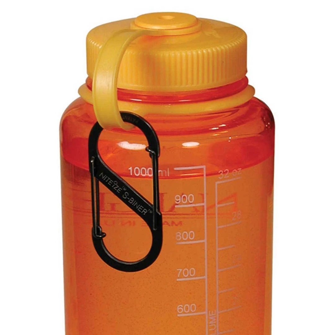 NITE IZE S-BINER STAINLESS STEEL DUAL CARABINER #4 | 8.8cm X 3.8cm 4 NITE IZE S-BINER STAINLESS STEEL DUAL CARABINER #4 | 8.8cm X 3.8cm