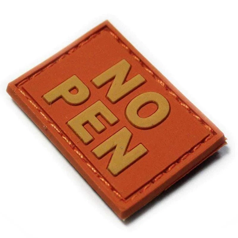 Unbranded Insignia & Patches NO PEN PATCH | No Penicillin, PVC, Hook & Loop, 3.5 Cm X 2 Cm 3 Unbranded Insignia & Patches NO PEN PATCH | No Penicillin, PVC, Hook & Loop, 3.5 Cm X 2 Cm