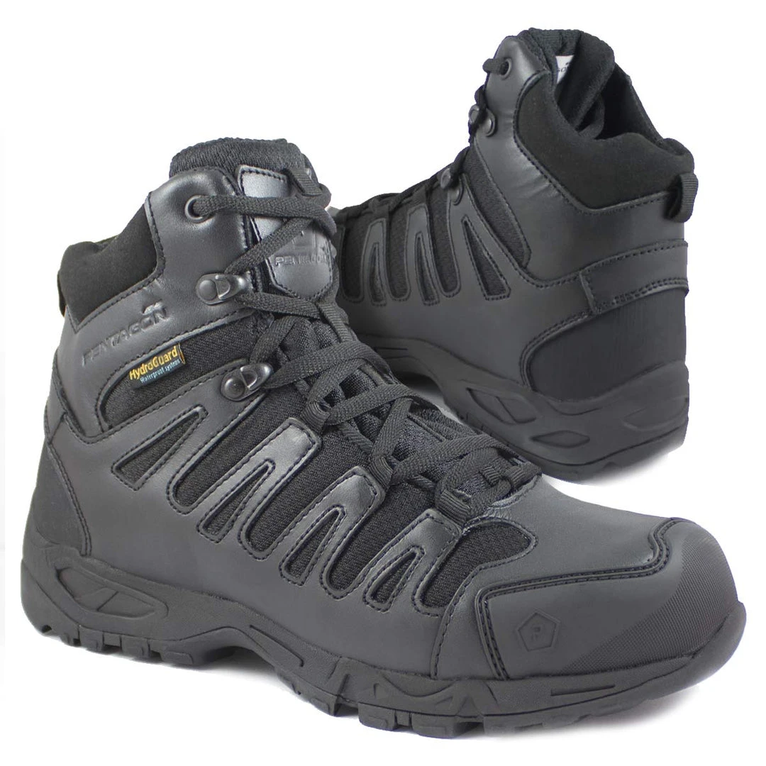 PENTAGON ACHILLES TACTICAL XTR 6 BOOTS | Waterproof, Mid, Black Rainwear 1 PENTAGON ACHILLES TACTICAL XTR 6 BOOTS | Waterproof, Mid, Black Rainwear