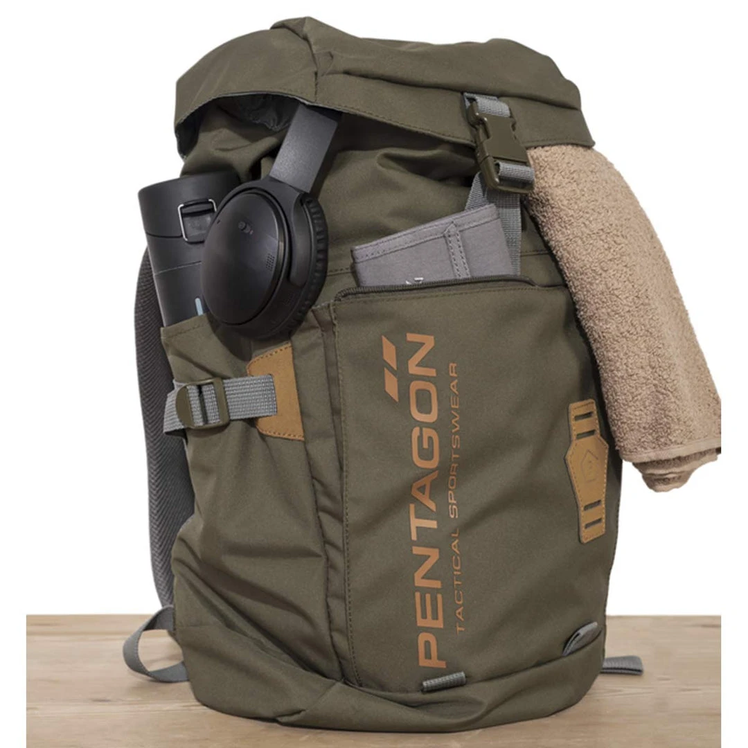 Bags, Packs & Boxes PENTAGON AKME STEALTH BACKPACK | Water-Resistant Rucksack, Black, 22L 3 Bags, Packs & Boxes PENTAGON AKME STEALTH BACKPACK | Water-Resistant Rucksack, Black, 22L