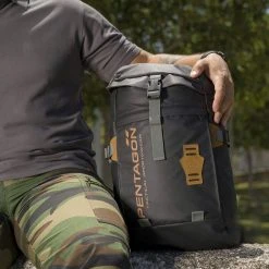 Bags, Packs & Boxes PENTAGON AKME STEALTH BACKPACK | Water-Resistant Rucksack, Black, 22L