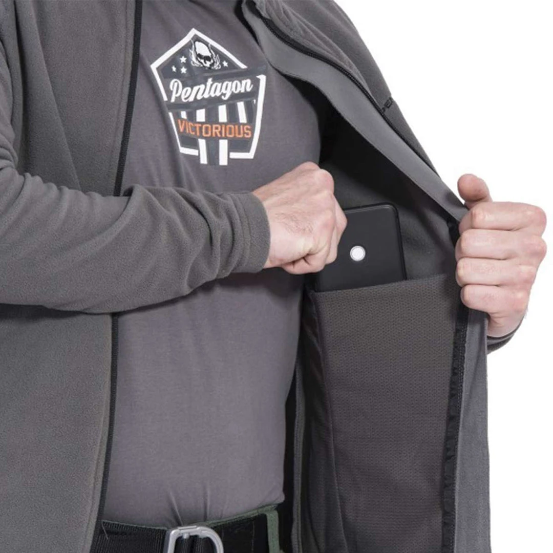 Clothing PENTAGON ARKOS MICRO FLEECE JACKET | Men's Full Zip Midlayer Top 7 Clothing PENTAGON ARKOS MICRO FLEECE JACKET | Men's Full Zip Midlayer Top