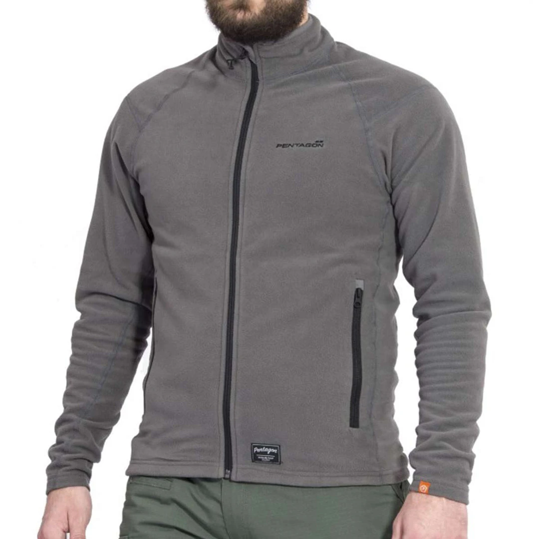 Clothing PENTAGON ARKOS MICRO FLEECE JACKET | Men's Full Zip Midlayer Top 1 Clothing PENTAGON ARKOS MICRO FLEECE JACKET | Men's Full Zip Midlayer Top