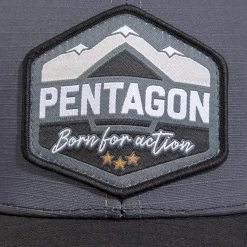 PENTAGON ERA "BORN FOR ACTION" CAP | Men's Mesh Backed Baseball Hat Headwear 11 PENTAGON ERA