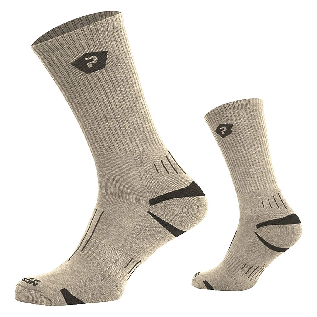 PENTAGON IRIS COOLMAX® MID SOCKS | Breathable Cotton Blend Boot Sock 1 PENTAGON IRIS COOLMAX® MID SOCKS | Breathable Cotton Blend Boot Sock