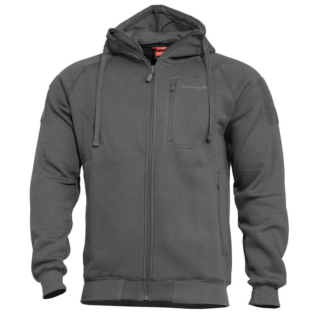 PENTAGON LEONIDAS 2.0 HOODIE | Men's Full Zip Tactical Hooded Sweater 1 PENTAGON LEONIDAS 2.0 HOODIE | Men's Full Zip Tactical Hooded Sweater