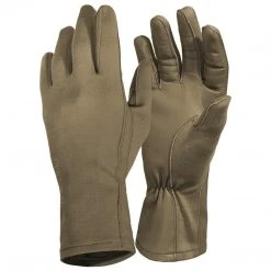 PENTAGON LONG CUFF PILOT GLOVES | Nomex™ Glove With Leather Palm Clothing