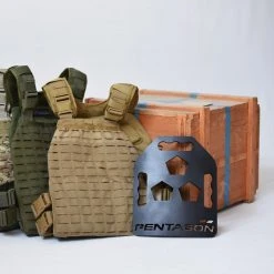 PENTAGON METALLON TAC-FITNESS PLATE | Non-Ballistic, Training, 3kg Webbing, Vests & Carriers 7 PENTAGON METALLON TAC-FITNESS PLATE | Non-Ballistic, Training, 3kg Webbing, Vests & Carriers
