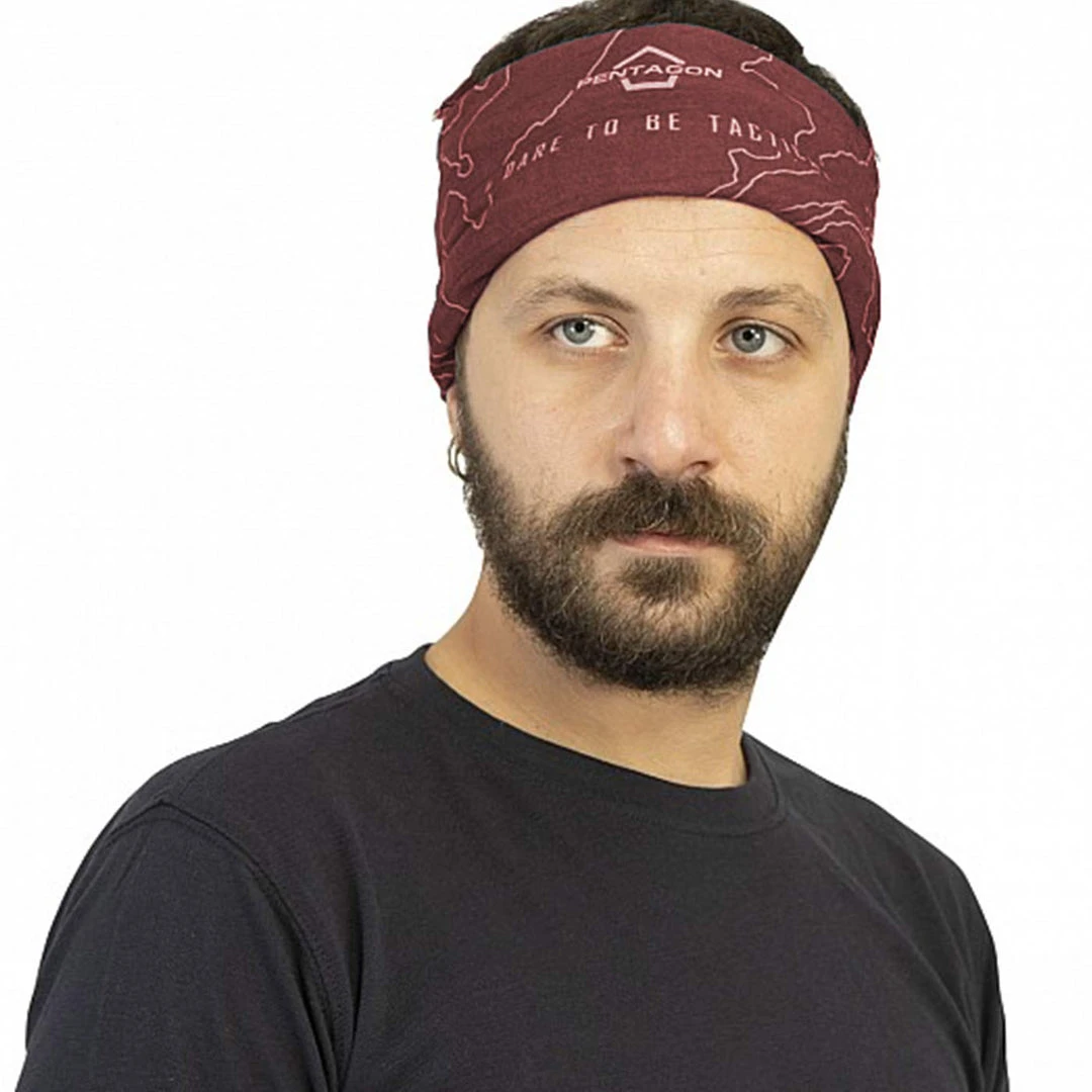 Headwear PENTAGON SKIRON NECK GAITER MAP | Lightweight Multifunctional Snood 3 Headwear PENTAGON SKIRON NECK GAITER MAP | Lightweight Multifunctional Snood