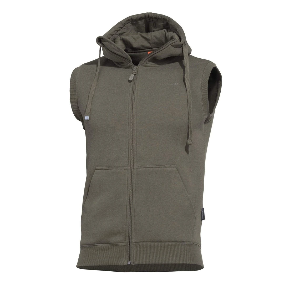 PENTAGON THESPIS SLEEVELESS HOODIE | Men's Tactical Vest With Hood Mid-Layers & Hoodies 3 PENTAGON THESPIS SLEEVELESS HOODIE | Men's Tactical Vest With Hood Mid-Layers & Hoodies